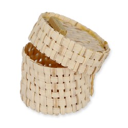 Panier rond en paille, Miniatures