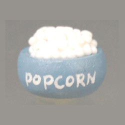 Coupelle bleue de Popcorn