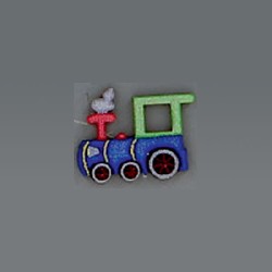 Mini sujet bois Locomotive, Miniatures
