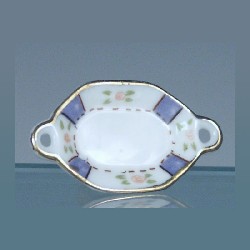 Plateau porcelaine av.anses, Miniatures