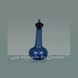 Carafe bleue verre