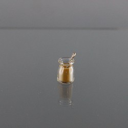 Pot de confiture quetsch avec cuillere, Miniatures