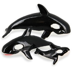 Famille Orque 3 pcs miniature 1/12