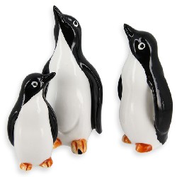 Famille Pingouin 3 pcs miniature 1/12