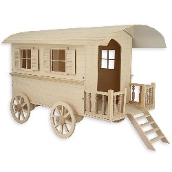 Roulotte en kit 1/12