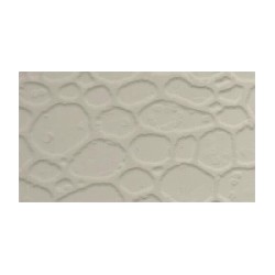 Imitation cailloux gris PVC