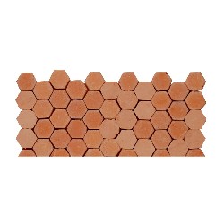 Tomette hexagonale Provence 13x13mm, 110pc
