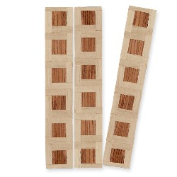 12 plaques de parquet 25x148mm