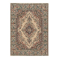 Tapis tissé Persan beige/rosé