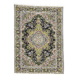 Tapis tissé Persan beige/blau, Sol