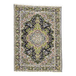 Tapis tissé Persan beige/blau