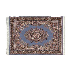 Tapis persan bleu