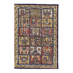 Tapis tissé Persan damier
