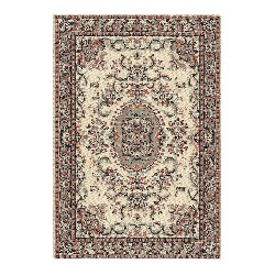 Tapis tissé Persan crème