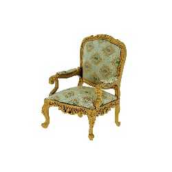Fauteuil Louis XV or