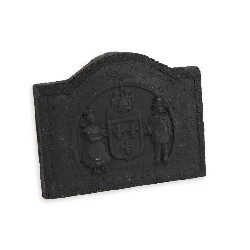 Plaque de chemineeCouple meuble miniature 1/12