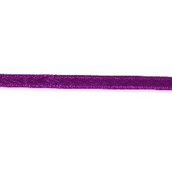 Ruban satin 3mm lilas - 2m pour maisons de poupées 1/12
