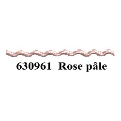 Ruban cranté rose pâle -2m