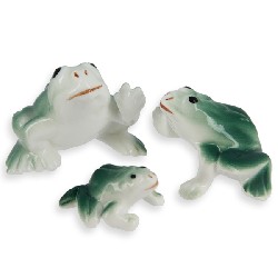 Famille Grenouille 3 pcs 1/12