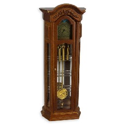 Horloge Grand Pere noyer
