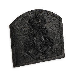 Plaque de chemineeCouronne meuble miniature 1/12