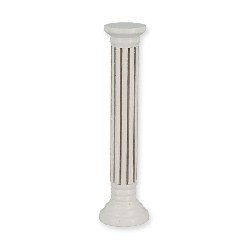 Colonne bois blanche