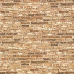 Imitation briques beige imprimé, Mur