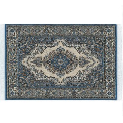 Tapis persan bleu