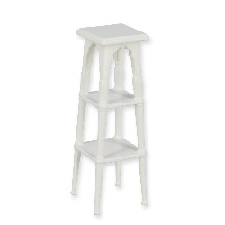 Tabouret haut blanc