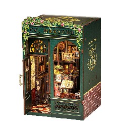 la librairie du hibou - serre-livre pour bibliothèque - book nook