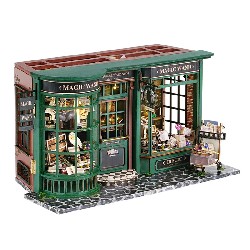 la baguette magique - serre-livre pour bibliothèque - book nook