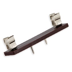 2 Supports pour tube neon 2499 à clouer pour maisons de poupées 1/12