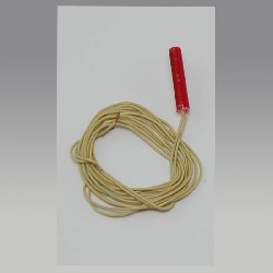 4 Bougie rouge 1cm avec cable