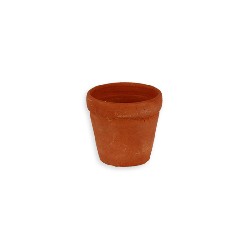 Petit pot de fleur en terre cuite Provence 1/12