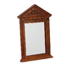 Miroir Louis XV noyer meuble de collection Trianon 1/12