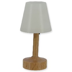 Lampe De Table LED Bois