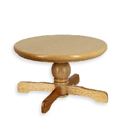 Table de cuisine chene clair meuble miniature 1/12