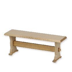 Banc simple non verni