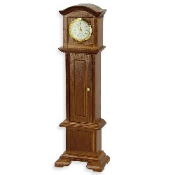 Horloge fonctionelle Noyer