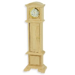 Horloge fonctionelle non vernie, Meubles