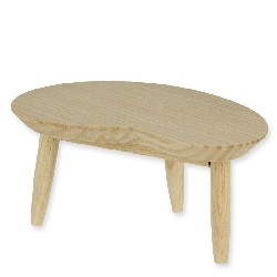Table basse Art déco frene nature, Meubles