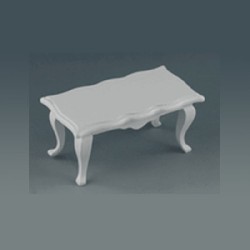 Table basse de salon blanche