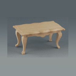 Table basse de salon non vernie, Meubles