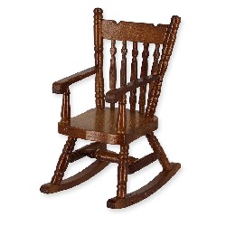 Rocking Chair noyer, Meubles