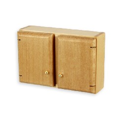 Element cuisine suspendu chene clair meuble miniature 1/12